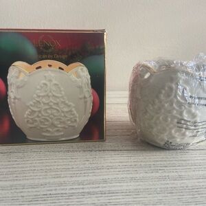 LENOX  MERRY LIGHTS TREE VOTIVE